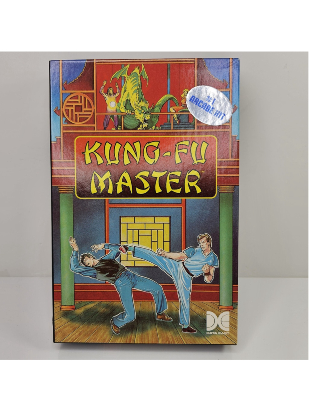 Kung-Fu Master by Data East for Apple II C64 Commodore 64/128 1984 BOX ONLY